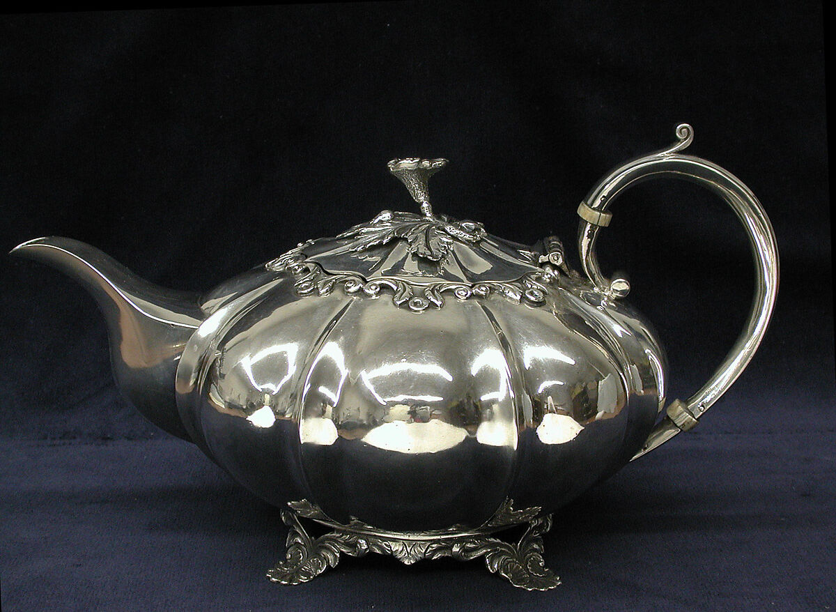 Alcock Teapot Irish, Dublin The Metropolitan Museum of Art