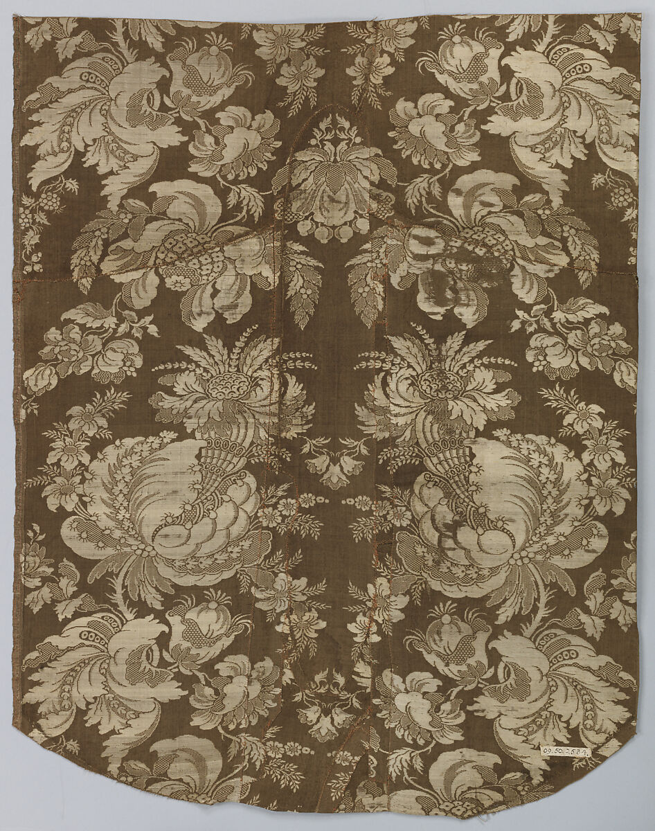 Silk British or French The Metropolitan Museum of Art