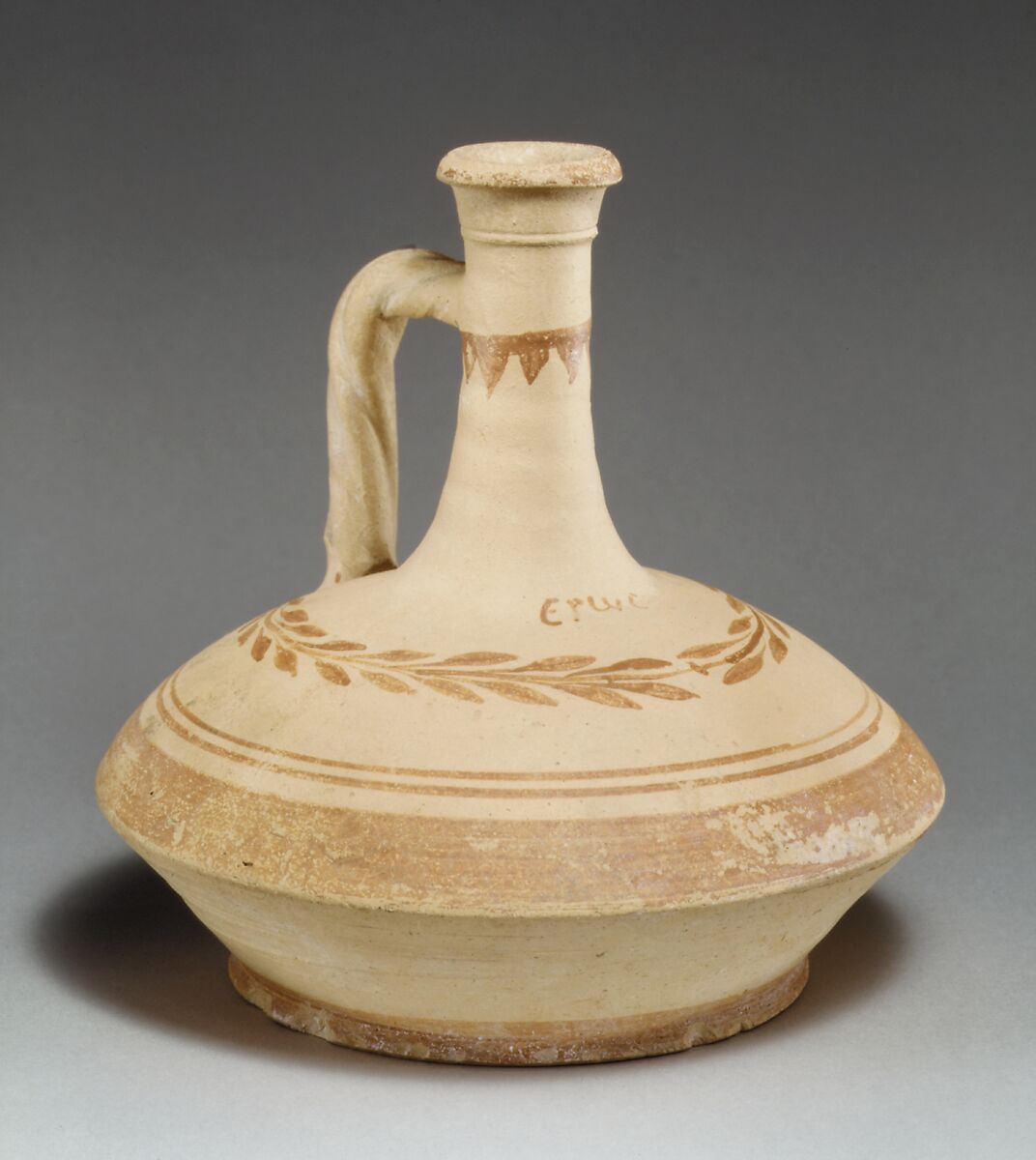 Terracotta lagynos (pitcher) Cypriot Hellenistic The Met
