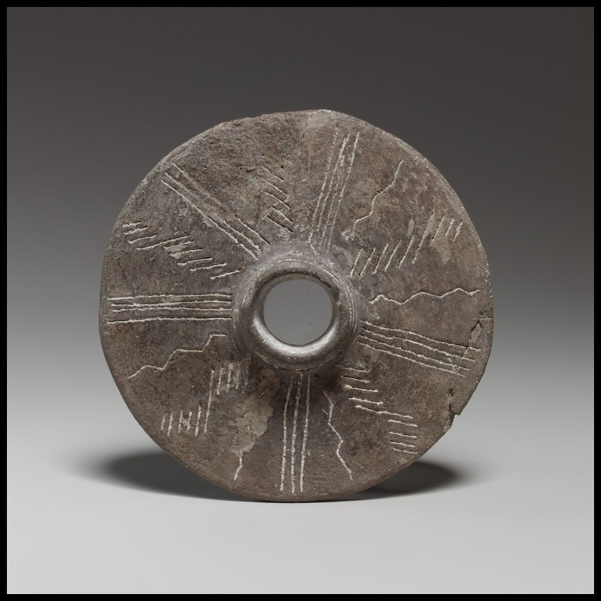 Terracotta disk Cypriot Middle Cypriot III The Metropolitan