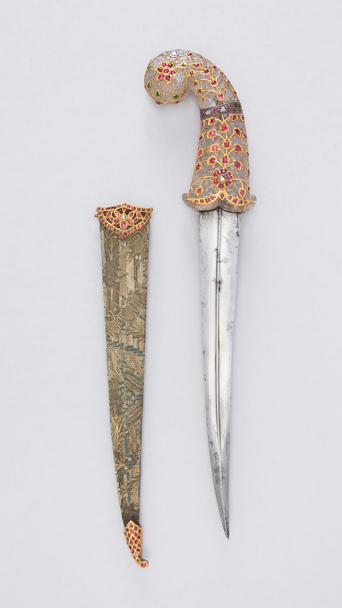 Dagger with Sheath Indian, Mughal The Metropolitan Museum of Art