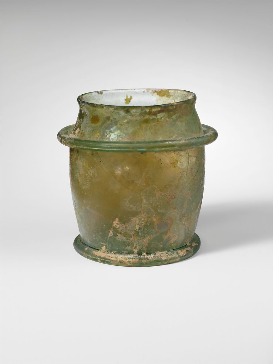 Glass jar Roman Early Imperial The Metropolitan Museum of Art
