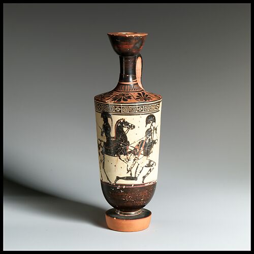 Attributed to the Athena Painter Lekythos Greek, Attic Classical