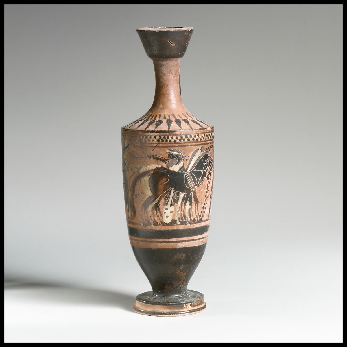 Lekythos Greek, Attic Late Archaic The Metropolitan Museum of Art
