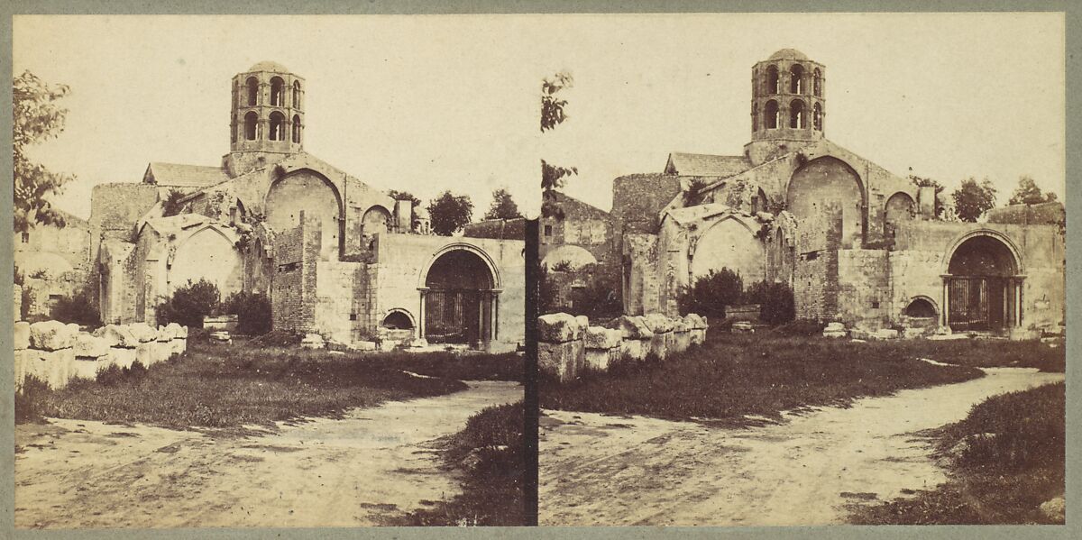 Edouard Baldus [Church of SaintHonorat, Arles] The Metropolitan
