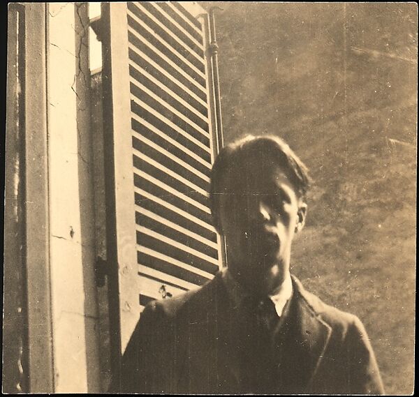 Walker Evans [SelfPortrait in Window, 5 rue de la Santè, Paris
