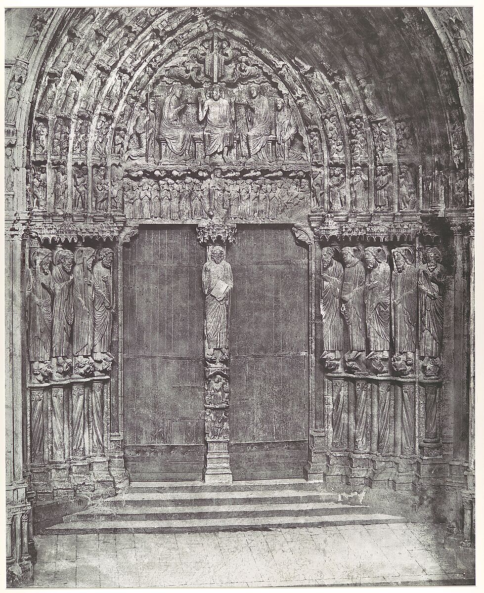 Charles Nègre [Chartres Cathedral, Central Portal of the South