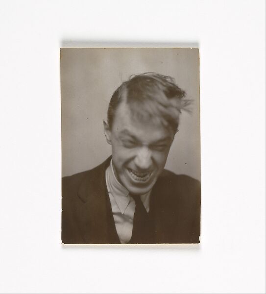 Walker Evans [SelfPortrait in Automated Photobooth] The