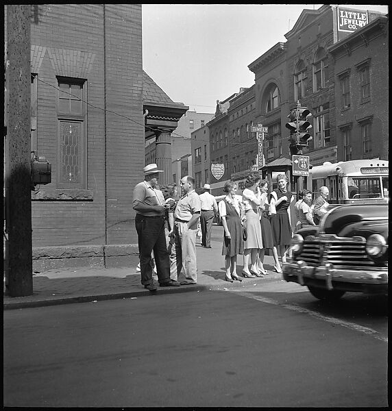 Walker Evans [18 Views of Pedestrians, Vicinity of Uniontown