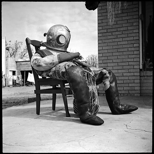 Walker Evans [Sponge Diver's Suit, Florida] The Metropolitan Museum