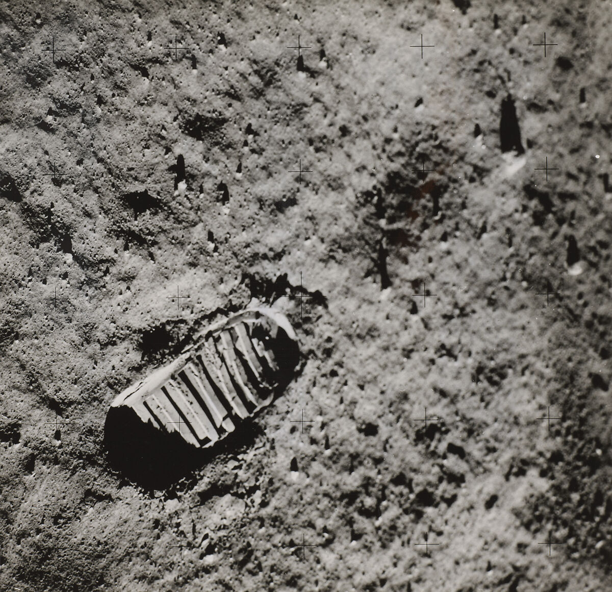 National Aeronautics and Space Administration (NASA) Buzz Aldrin's Footprint on the Surface of