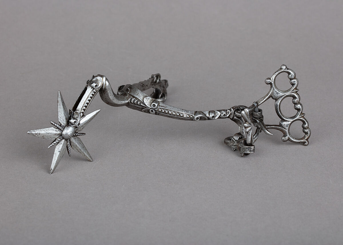 Rowel Spur (Right) possibly Spanish The Metropolitan Museum of Art