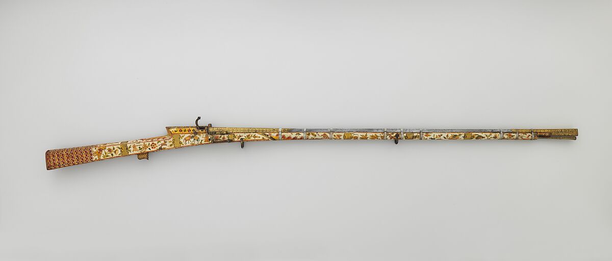 Matchlock Gun Indian, Rajasthan or Lahore The Metropolitan Museum