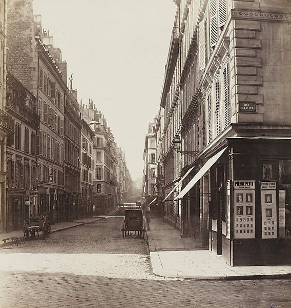 Charles Marville Rue Laffitte (de NotreDamedeLorette) The