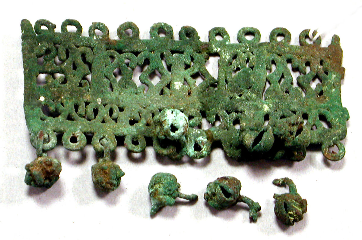 Copper Ornament with Dangles Peruvian The Metropolitan Museum of Art