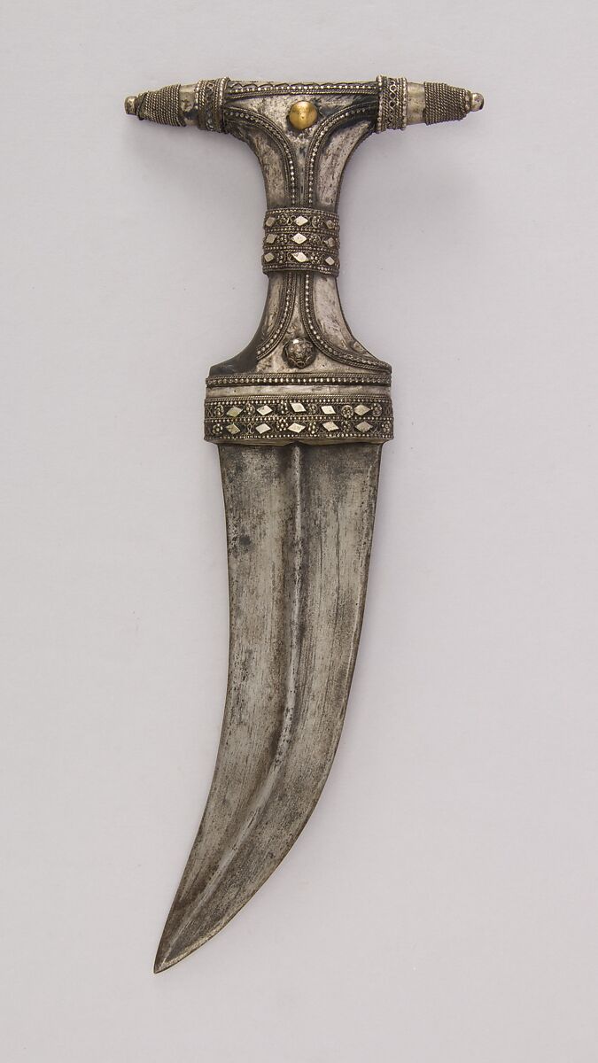 Dagger (Jambiya) Arabian The Metropolitan Museum of Art