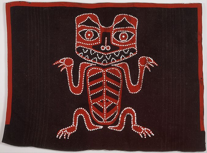 Dance Cape, known as a Button Blanket Tsimshian The Metropolitan
