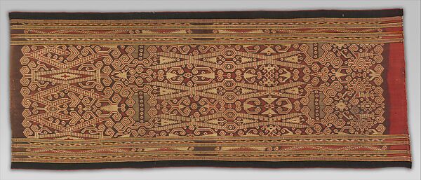 Woman&rsquo;s Ceremonial Skirt (Kain Kebat) | Kantu' people | The Metropolitan  Museum of Art