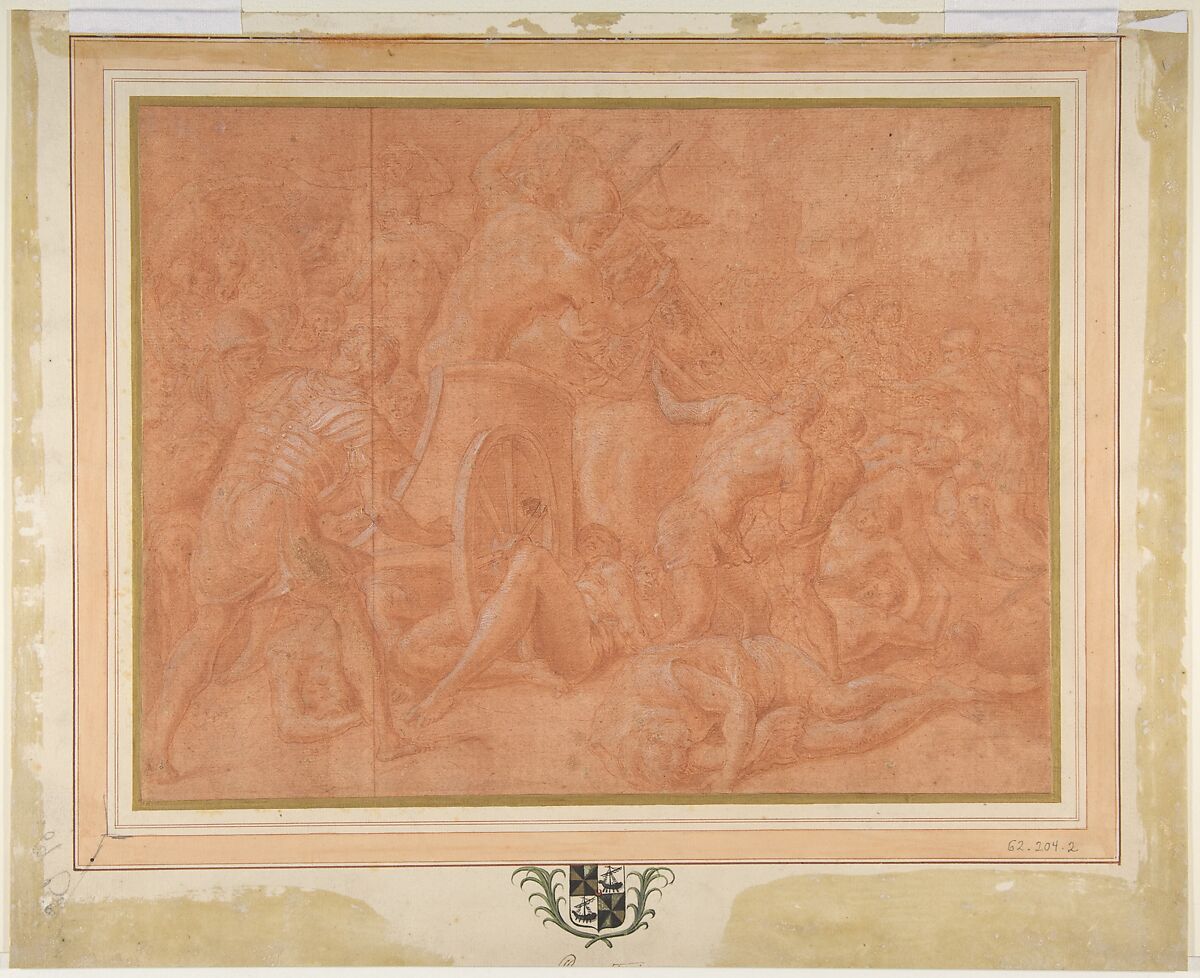 Francesco Primaticcio Ulysses and His Companions Fighting the Cicones