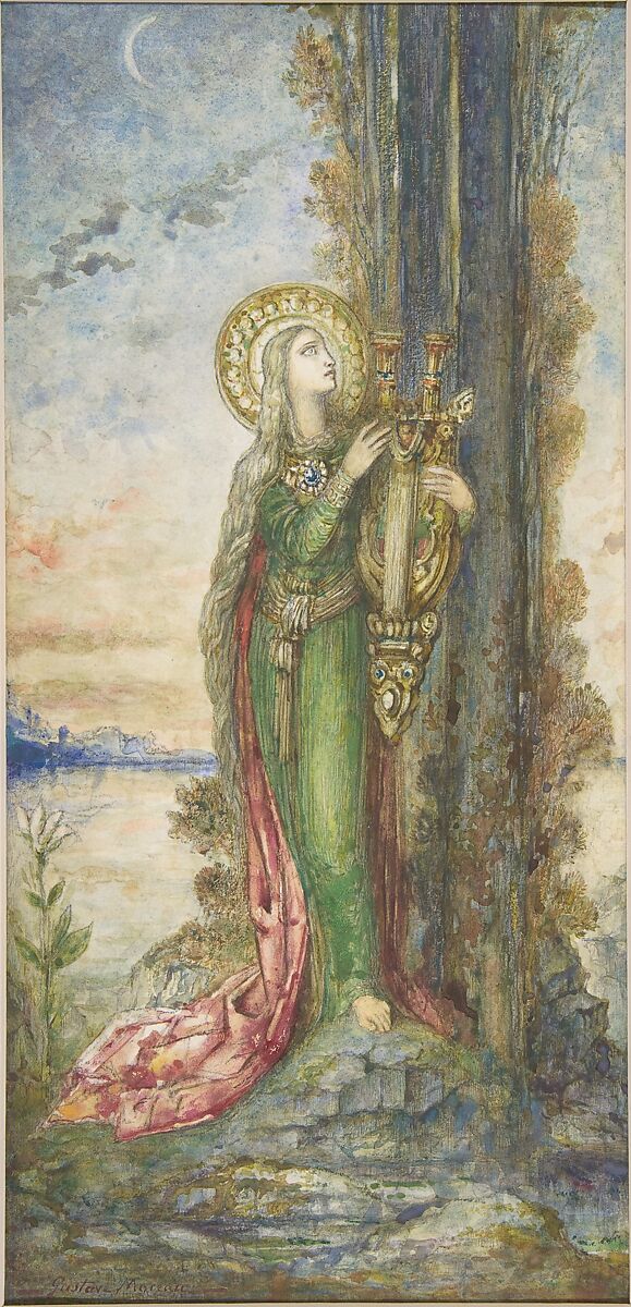 Gustave Moreau Saint Cecilia The Metropolitan Museum of Art