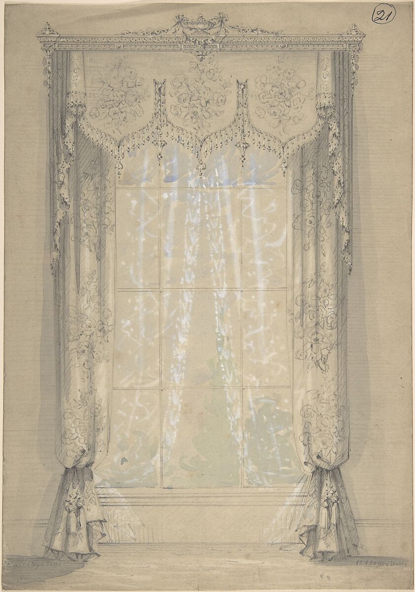 Charles Hindley and Sons Design for Curtains The Metropolitan