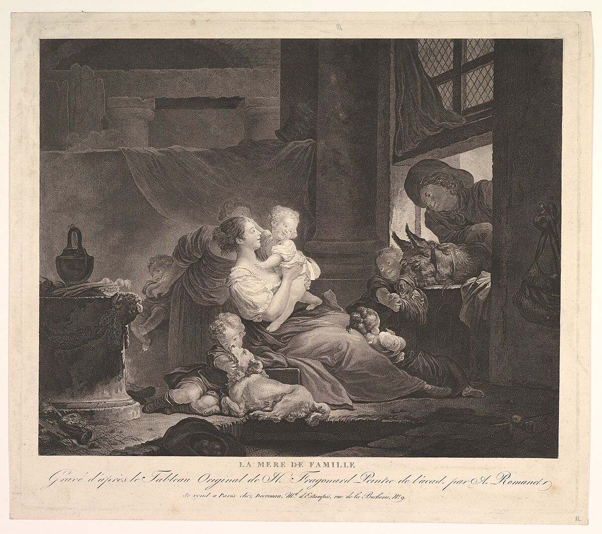 After Jean Honoré Fragonard La Mere de Famille The Metropolitan