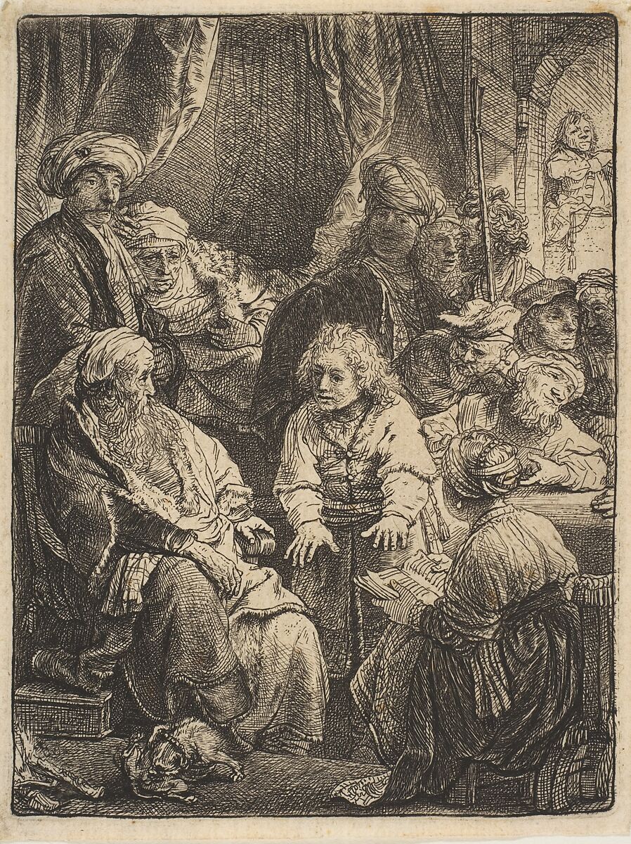 Rembrandt (Rembrandt van Rijn) Joseph Telling His Dreams The