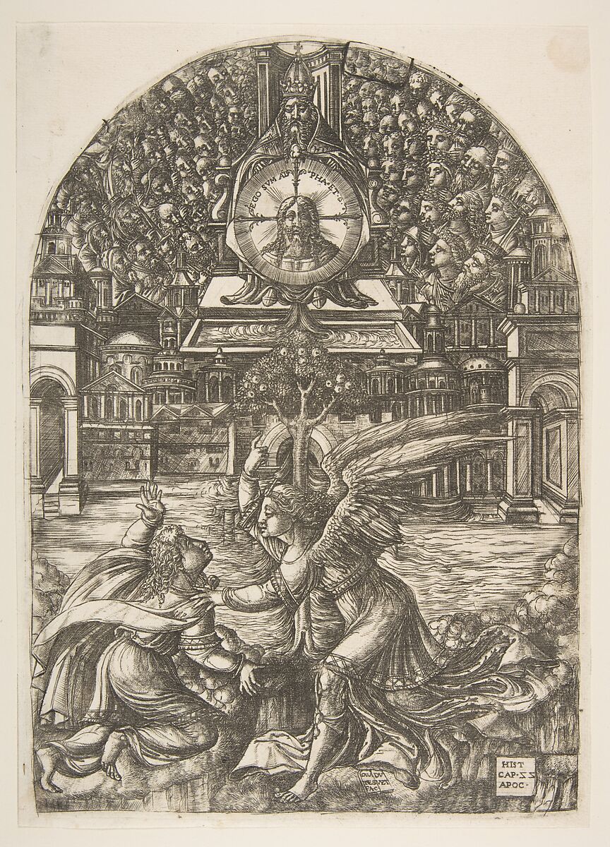Jean Duvet The Angel shows Saint John the Fountain of Living Water