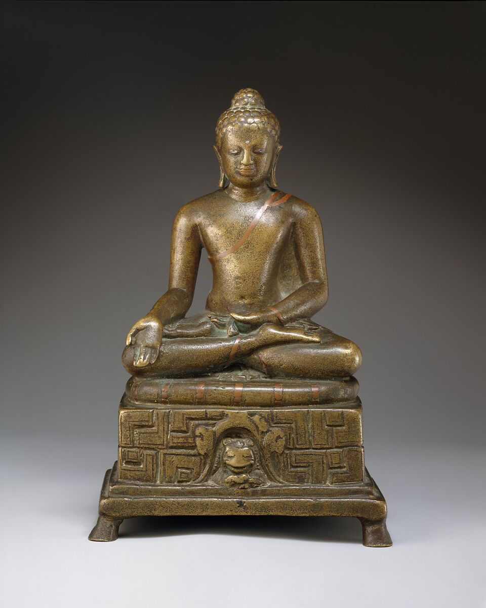 Seated Buddha India postGupta period, later Sarnath style The