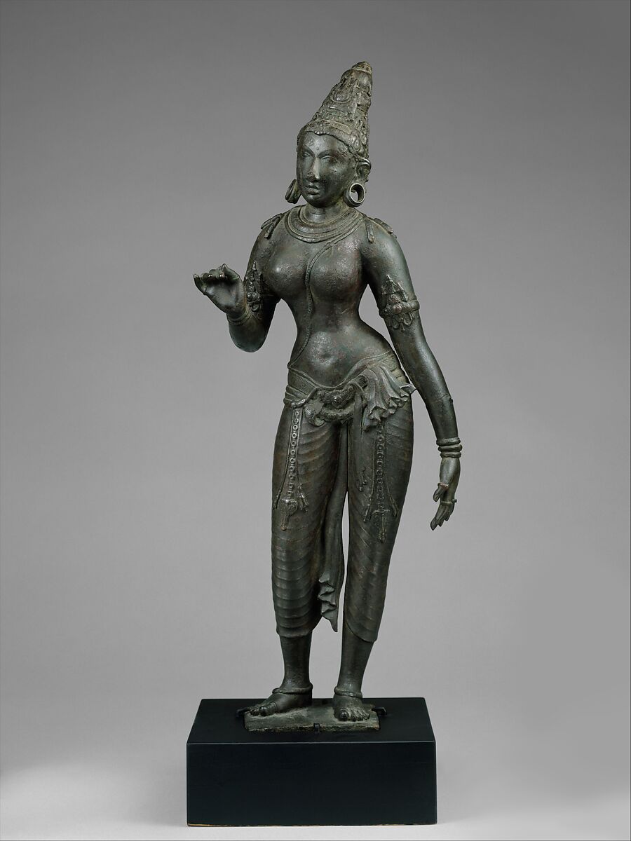 Standing Parvati Indian (Tamil Nadu) Chola period The