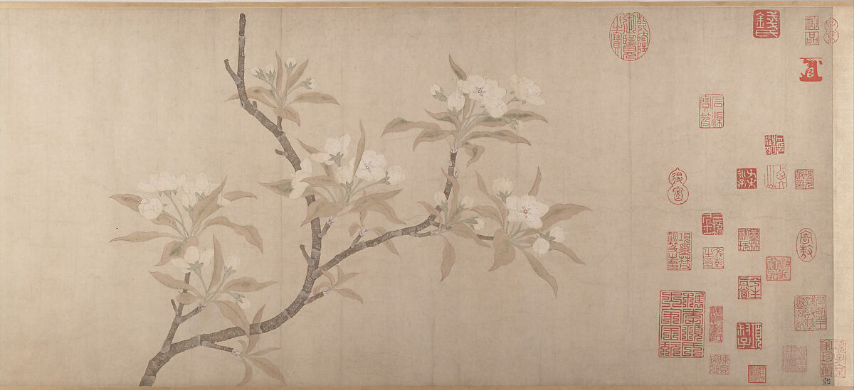 Unidentified Pear Blossoms China Yuan dynasty (1271