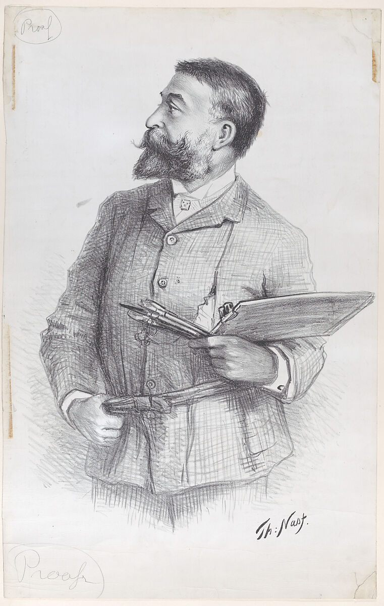 Thomas Nast Portrait of the Artist The Metropolitan Museum of Art