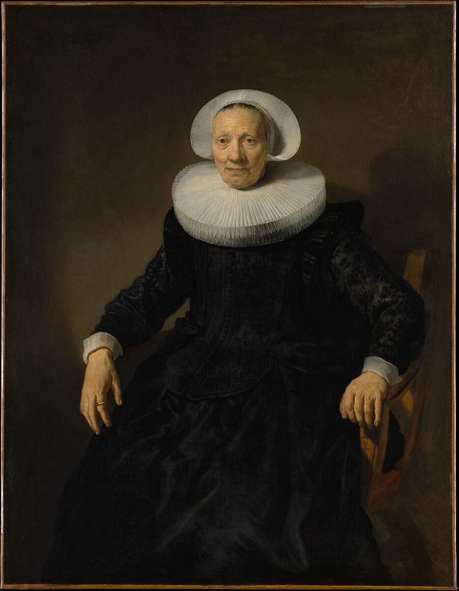 Attributed to Jacob Backer Old Woman in an Armchair The Met