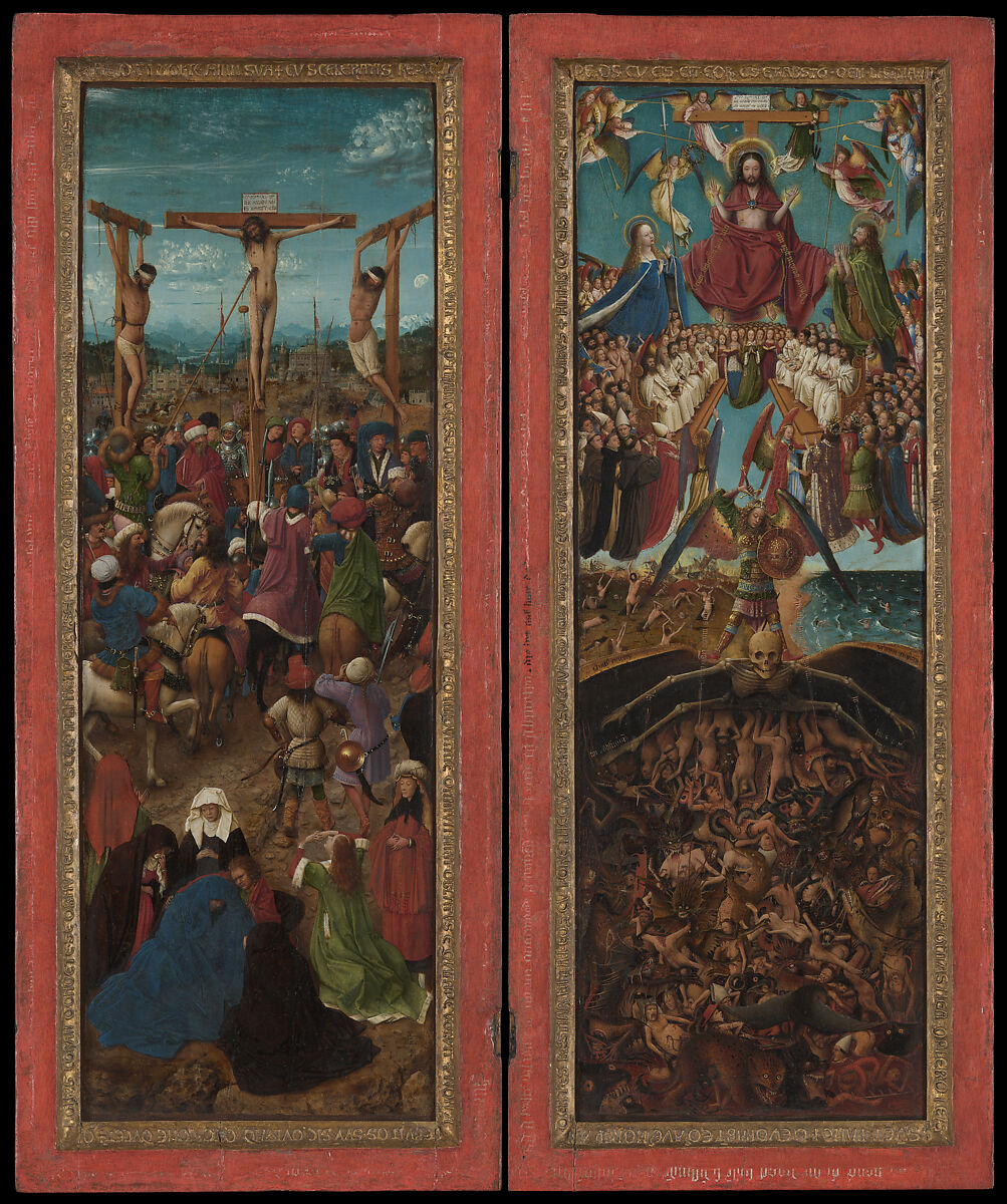 Metropolitan Museum Of Art Bilder . Jan Van Eyck The Crucifixion The Last Judgment The Metropolitan Museum Of Art