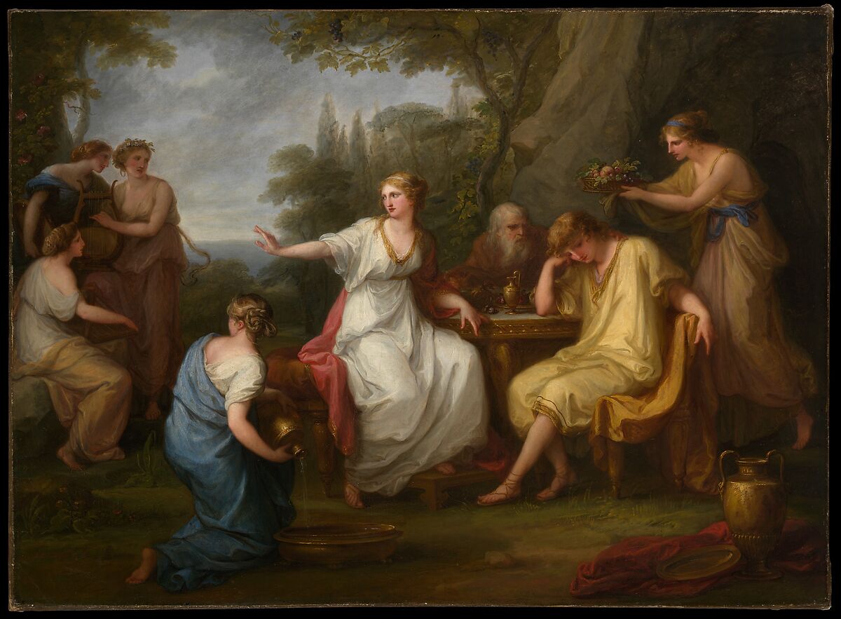 Angelica Kauffmann The Sorrow of Telemachus The Metropolitan Museum