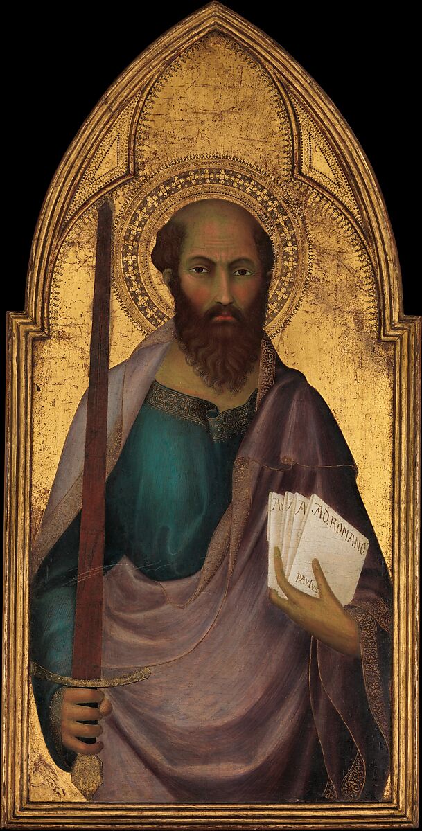 Lippo Memmi (Filippo di Memmo) Saint Paul The