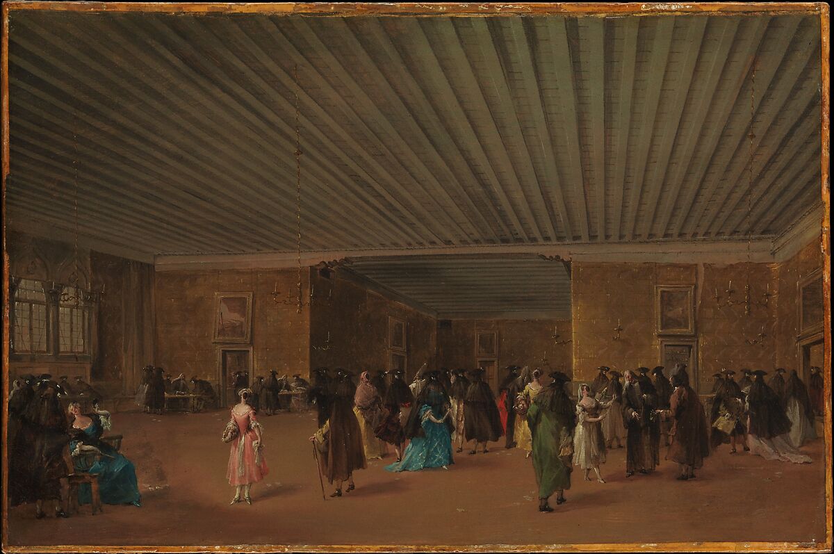 Francesco Guardi The Ridotto Pubblico at Palazzo Dandolo The Met