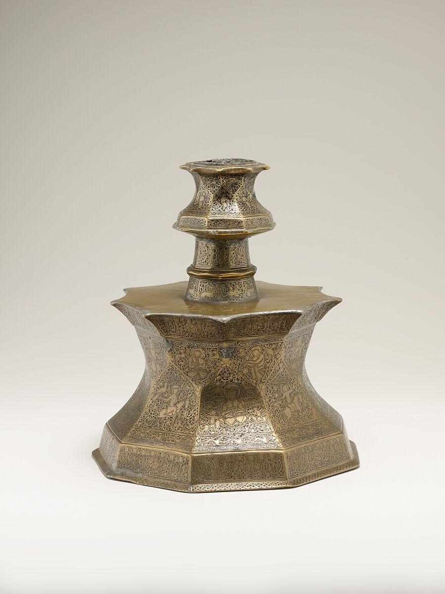 Candlestick with Figural Imagery The Metropolitan Museum of Art