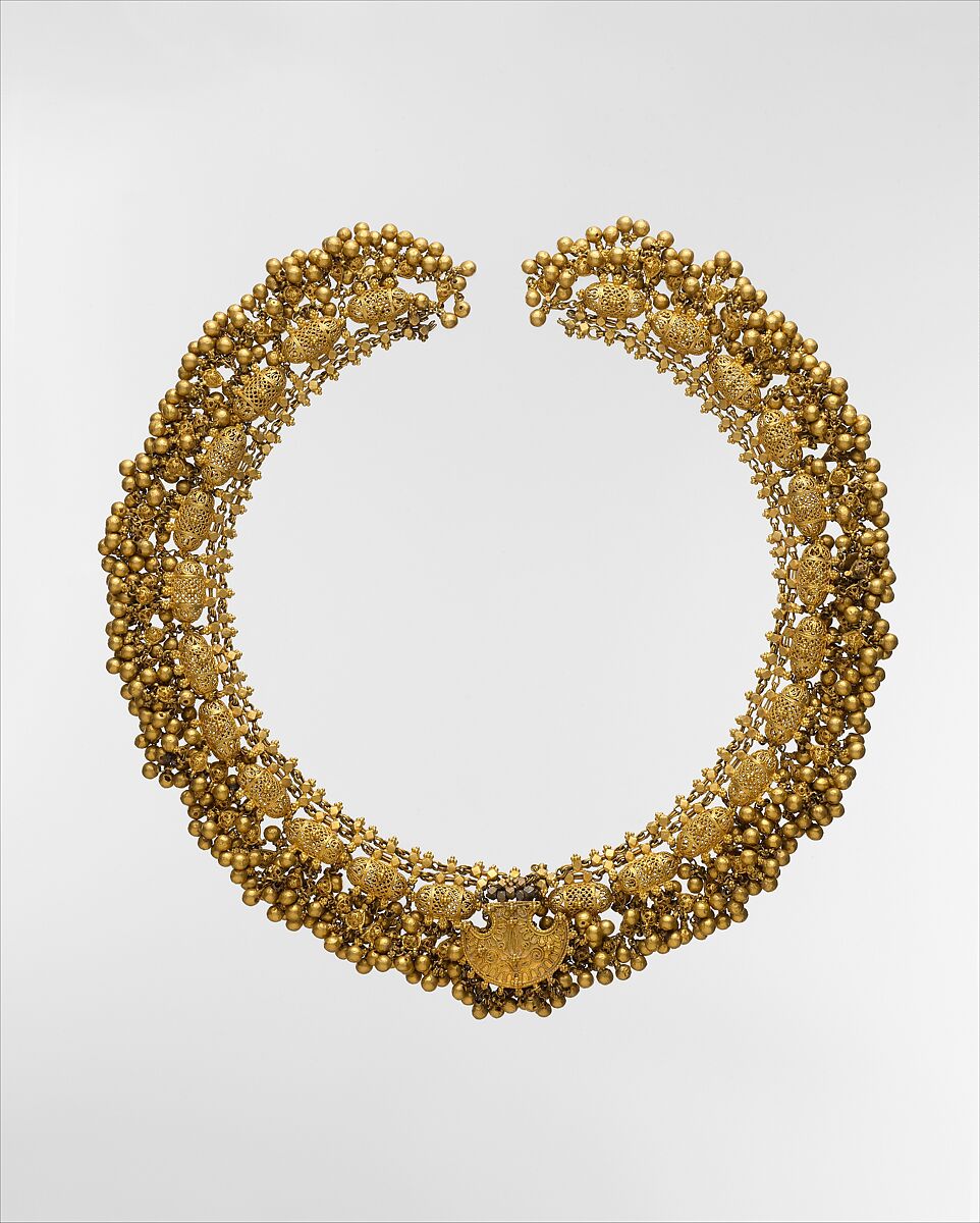 Necklace with Filigree and Beads The Metropolitan Museum of Art