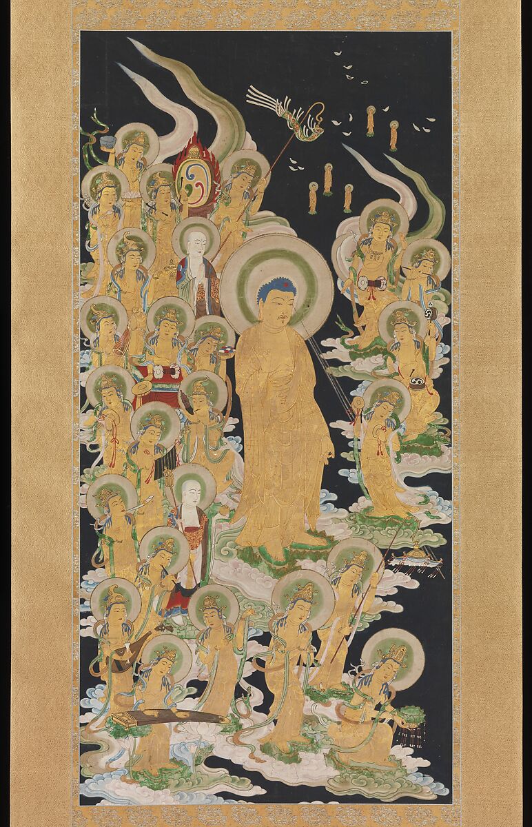 Buddha and Attendants Japan Edo period (16151868) The