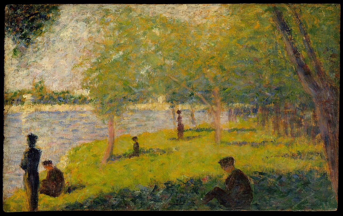 Seurat Study for "A Sunday on La Grande Jatte" The Metropolitan Museum of Art