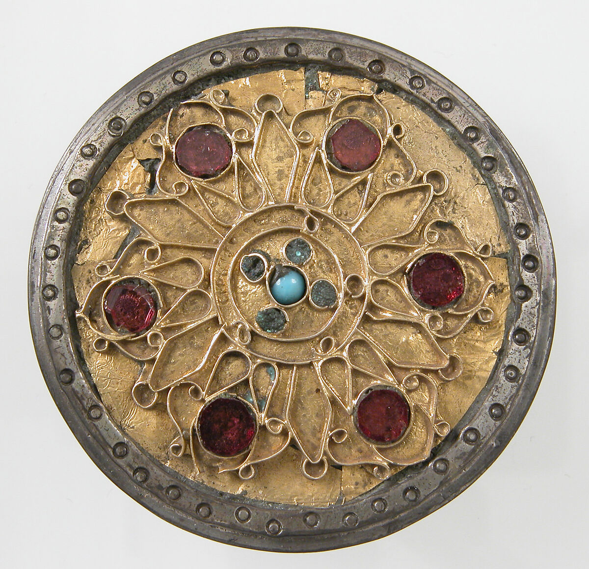Disk Brooch Frankish The Metropolitan Museum of Art