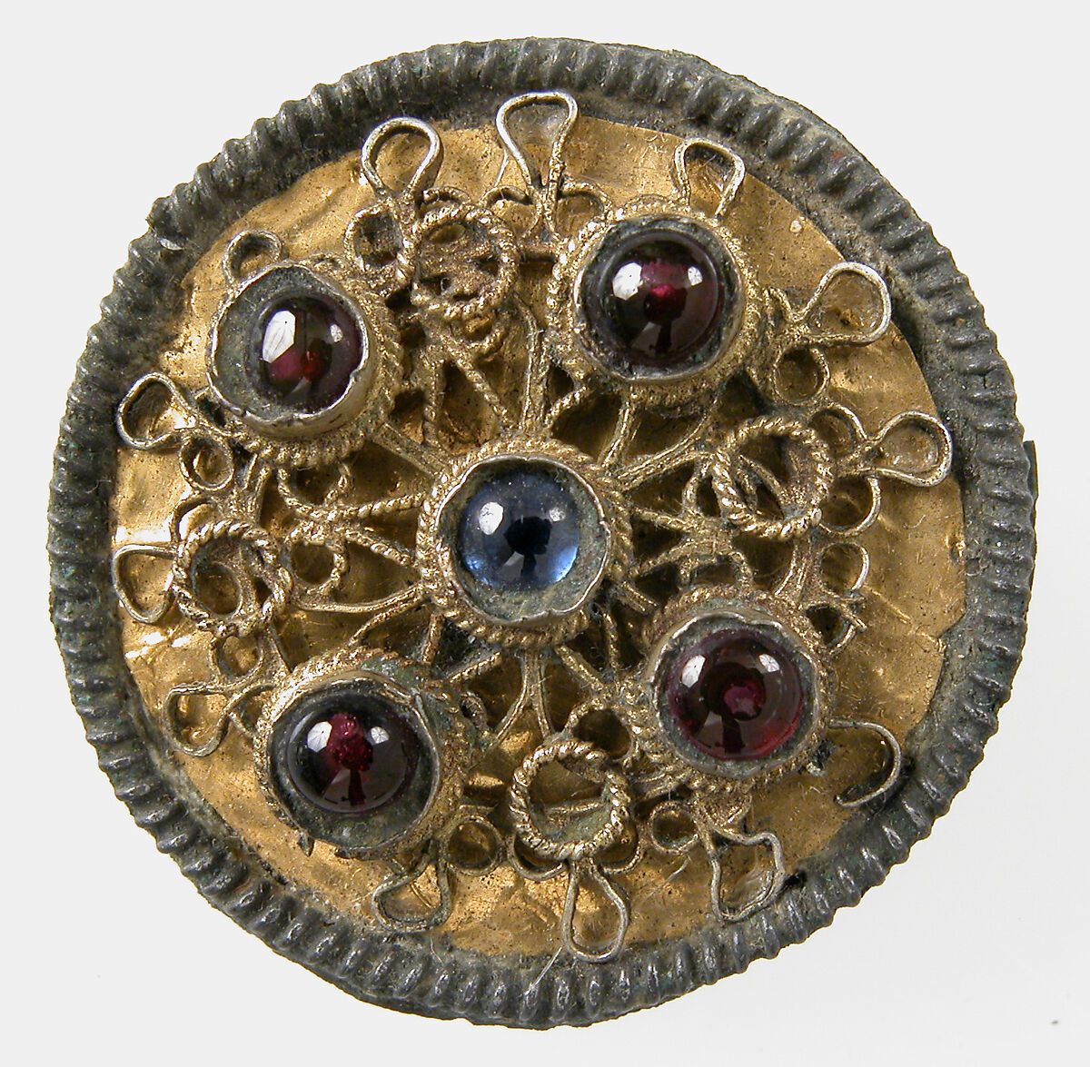 Disk Brooch Frankish The Metropolitan Museum of Art