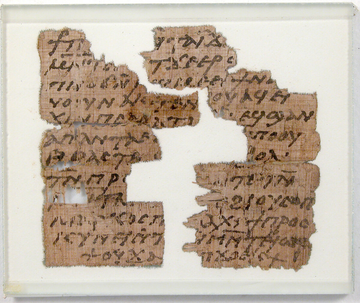 Papyri Fragments of a Letter to Epiphanius and Psan Coptic The