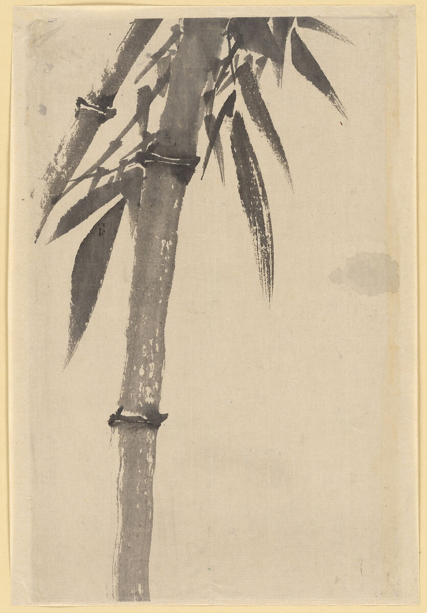 Attributed to Katsushika Hokusai Bamboo Japan Edo period (1615