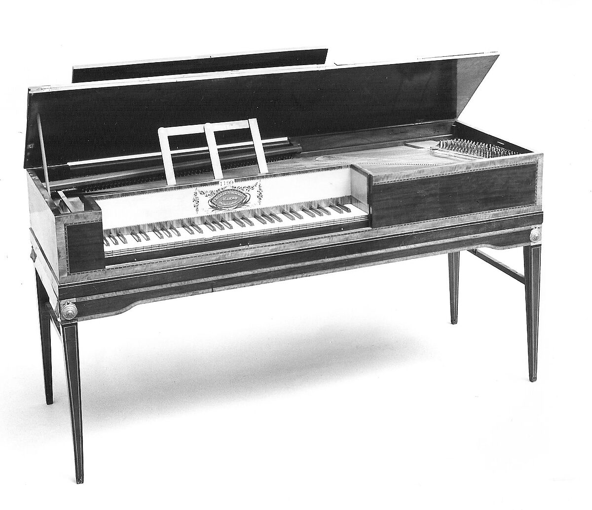 Charles Albrecht Square Piano American The Met