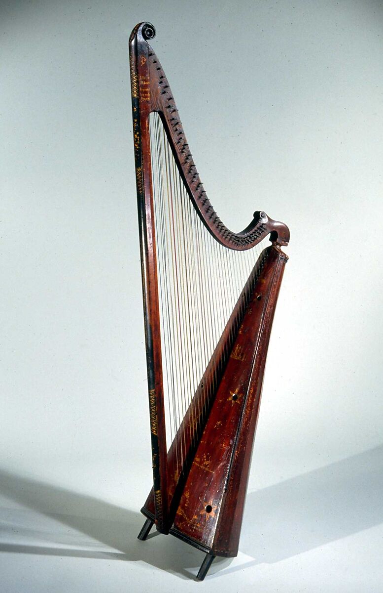 John Richards Welsh Triple Harp British (Welsh) The Metropolitan