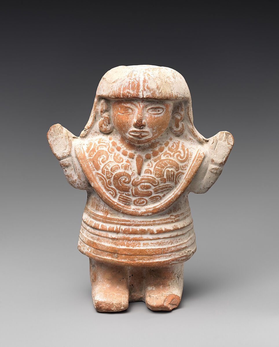 Pottery Rattle Mayan late classic Maya (PreColumbian) The