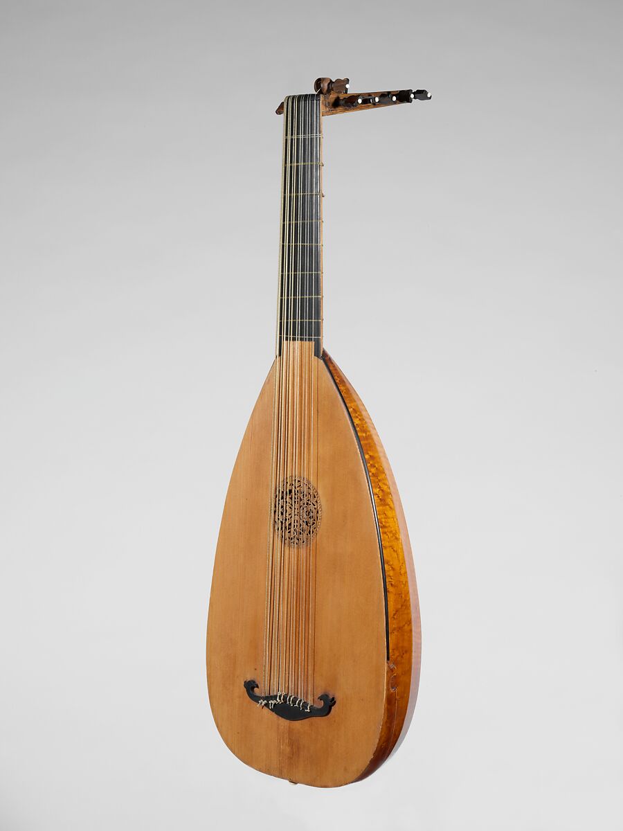 Muzikkon Renaissance Lute Deluxe, Course Maple Lutes For Sale atelier