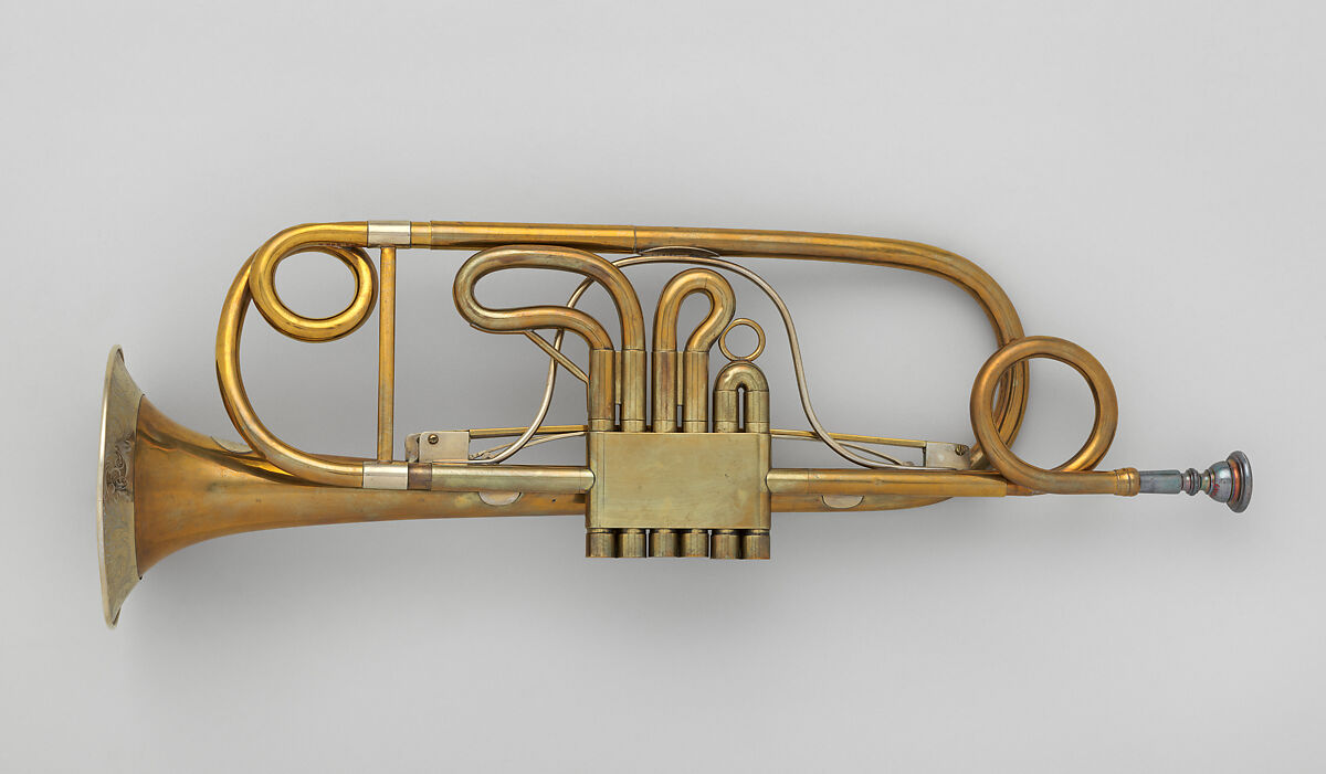 Elbridge G. Wright Valve Trumpet The Metropolitan Museum of Art